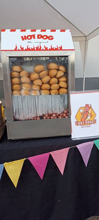 Máquina de Hot Dogs para alquilar
