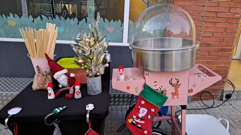 Lloguer de carretó de cotó de sucre per a festes a Barcelona, Girona, Tarragona i Lleida